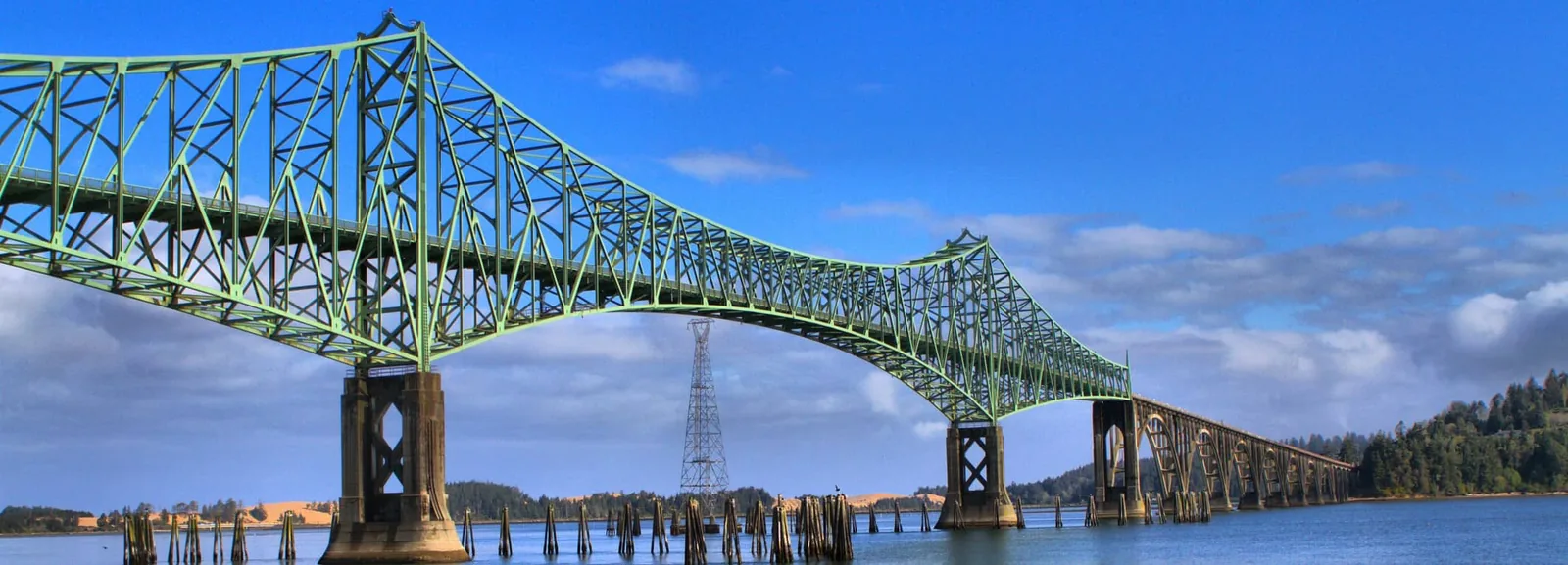 McCullough Memorial Bridge near North Bend Oregon